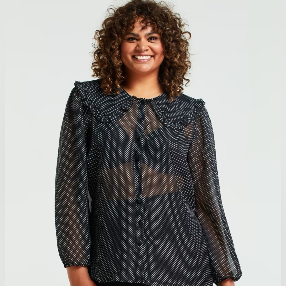 Estelle Sylvia Spot Top NWT